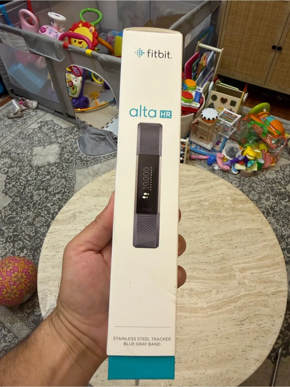 Fitbit Charge Advanced Fitness Tracker Silver w/ Milanese Band & OEM Charger